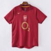 1587bc (145) Retro 2005-2006 Arsenal Home Jersey