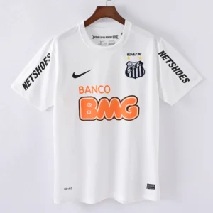 1587bc (149) Retro 2011-2012 Santos Home Jersey