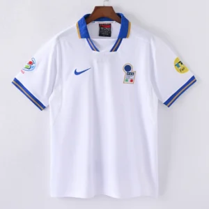 1587bc (151) Retro 1996 Italy Away Jersey