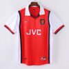 1587bc (161) Retro 1998-1999 Arsenal Home Jersey