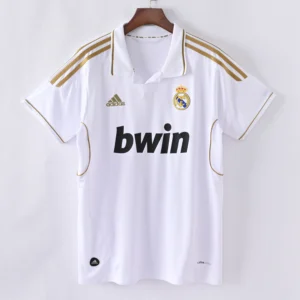 1587bc (19) Retro 2011-2012 Real Madrid Home Jersey
