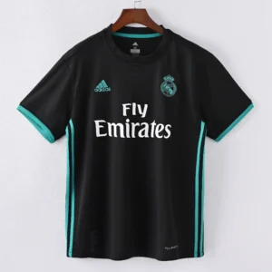 1587bc (194) Retro 2017-2018 Real Madrid Away Jersey