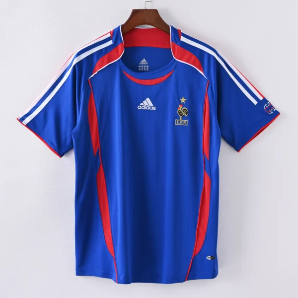 Retro 2006 France Home Jersey