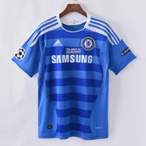 1587bc (21) Retro 2011-2012 Chelsea Home Jersey