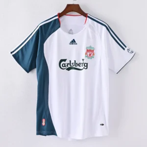 1587bc (213) Retro 2006-2007 Liverpool Away Jersey