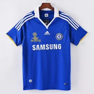 1587bc (217) Retro 2008-2009 Chelsea Home Jersey