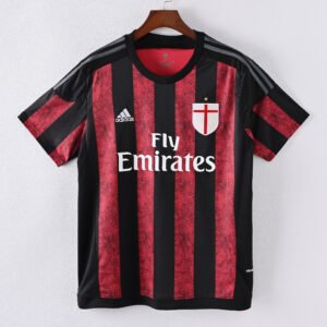 Retro 2015-2016 AC Milan Home Jersey