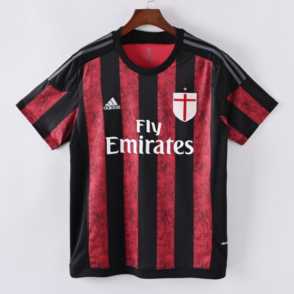 Retro 2015-2016 AC Milan Home Jersey