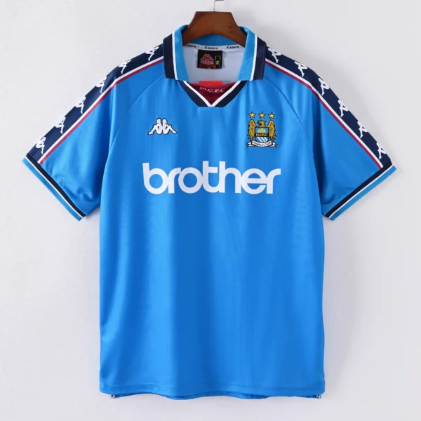 Retro 1997-1998 Manchester City Home Jersey