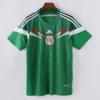 1587bc (247) Retro 2014 World Cup Mexico Home Jersey