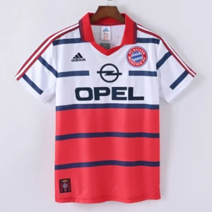 1587bc (26) Retro 1998-2000 Bayern München Away Jersey