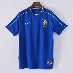 Retro 1998 Brazil Away Jersey