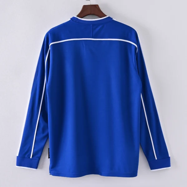 Retro Long Sleeve 1998 Brazil Away Jersey