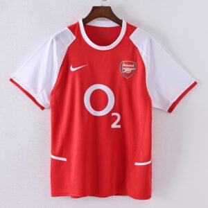 1587bc (273) Retro 2002-2003 Arsenal Home Jersey