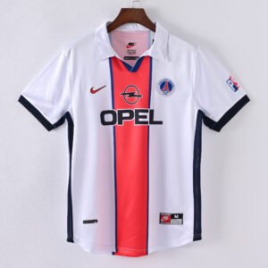 1587bc (275) Retro 1998-1999 PSG Away Jersey