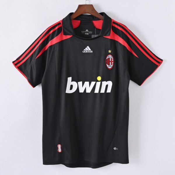 1587bc (28) Retro 2007-2008 AC Milan Away Jersey