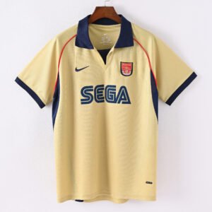 1587bc (281) Retro 2001-2002 Arsenal Away Jersey