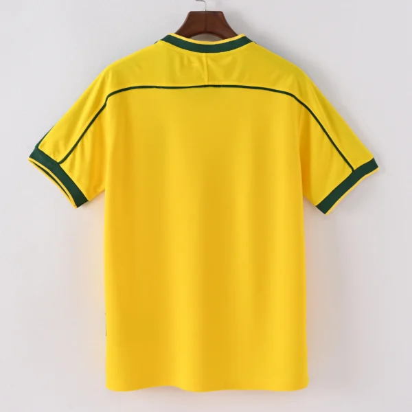 Retro 1998 Brazil Home Jersey