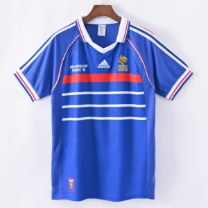Retro 1998 France Home Jersey