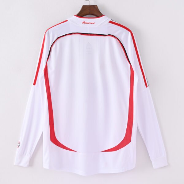 1587bc (300) Retro Long Sleeve 2006-2007 AC Milan Away Jersey