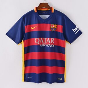 1587bc (332) Retro 2015-2016 Barcelona Home Jersey