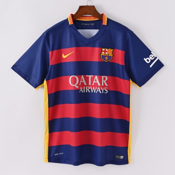 Retro 2015-2016 Barcelona Home Jersey