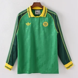 1587bc (355) Retro 2024-2025 Celtic Long Sleeve Commemorative Edition Jersey