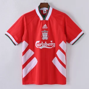 1587bc (38) Retro 1993-1995 Liverpool Home Jersey