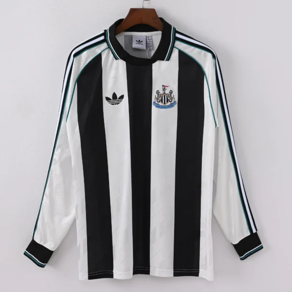 1587bc (390) Retro 2024-2025 Newcastle United Long Sleeve Jersey