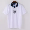 1587bc (394) Retro 1996 England Home Jersey