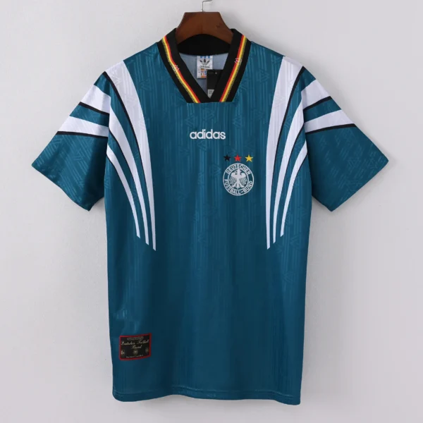 1587bc (398) Retro 1996 Germany Away Jersey