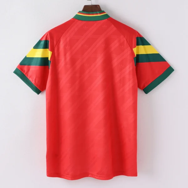 1587bc (418) Retro 1992 Portugal Home Jersey