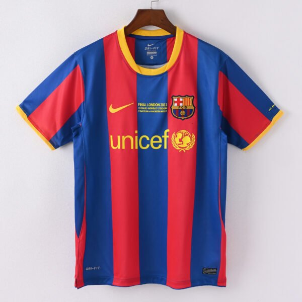 Retro 2010-2011 Barcelona Home Jersey