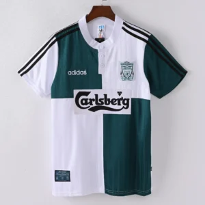 1587bc (431) Retro 1995-1996 Liverpool Away Jersey