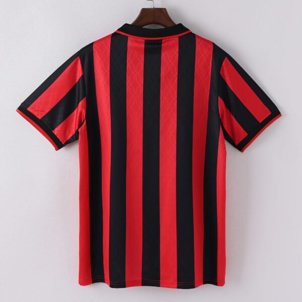 1587bc (434) Retro 1995-1996 AC Milan Home Jersey