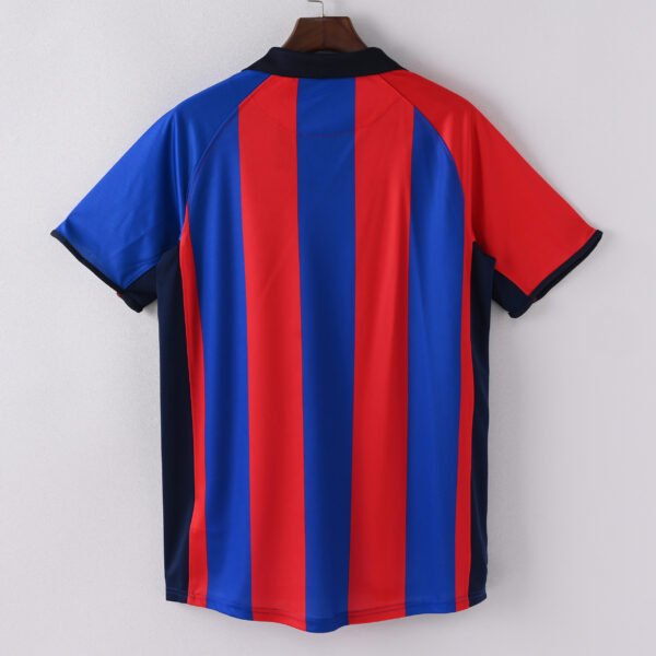 1587bc (436) Retro 2001-2002 Barcelona Home Jersey