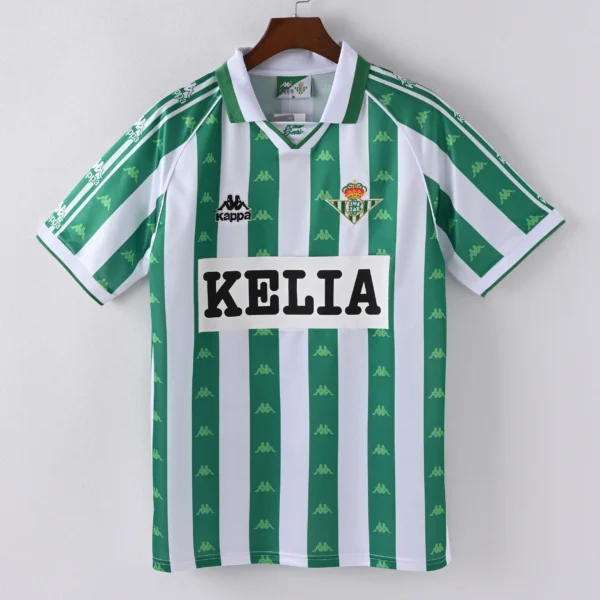 1587bc (439) Retro 1995-1997 Real Betis Home Jersey