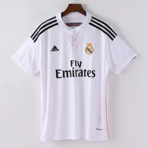1587bc (443) Retro 2014-2015 Real Madrid Home Jersey