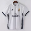 1587bc (449) Retro 2016-2017 Real Madrid Home Jersey