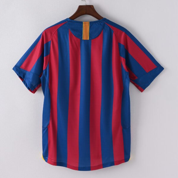 1587bc (457) Retro 2005-2006 Barcelona Home Jersey