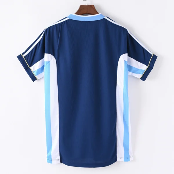 1587bc (473) Retro 1998 Argentina Away Jersey