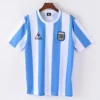 1587bc (476) Retro 1986 Argentina Home Jersey