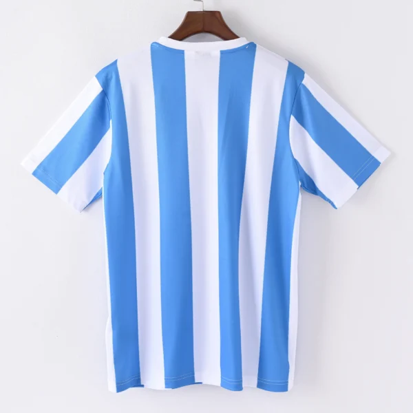 1587bc (477) Retro 1986 Argentina Home Jersey