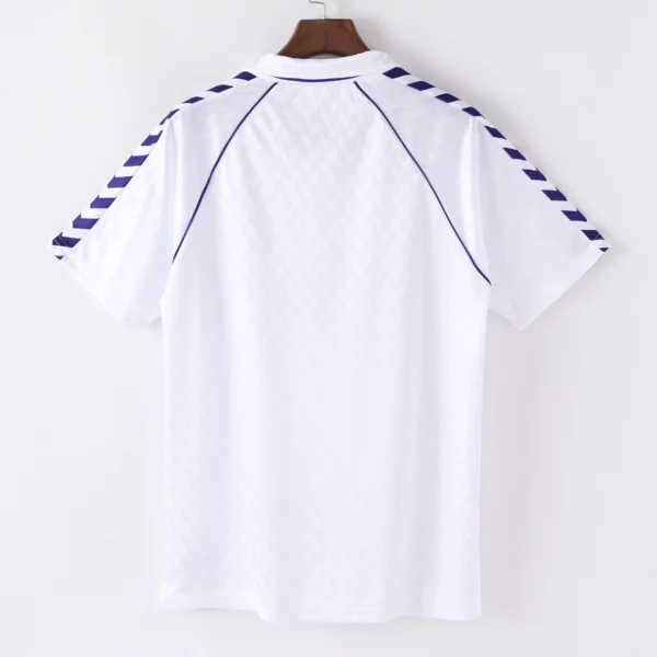 1587bc (479) Retro 1986-1987 Real Madrid Home Jersey