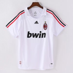 1587bc (484) Retro 2007-2008 AC Milan Away Jersey
