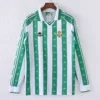 1587bc (54) Retro Long Sleeve 1995-1997 Real Betis Home Jersey