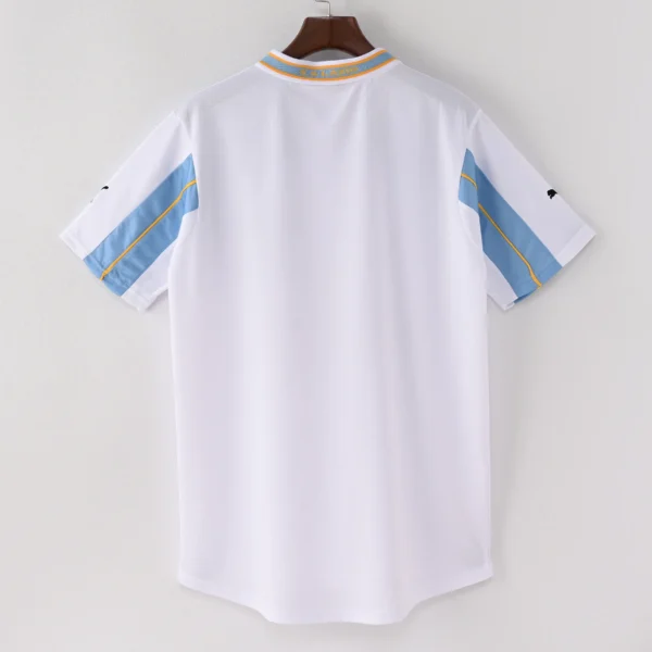 1587bc (551) Retro 1999-2000 Lazio Centennial Edition Jersey