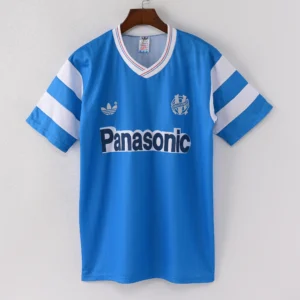 1587bc (554) Retro 1990 Marseille Away Jersey