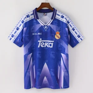 1587bc (558) Retro 1996-1997 Real Madrid Away Jersey