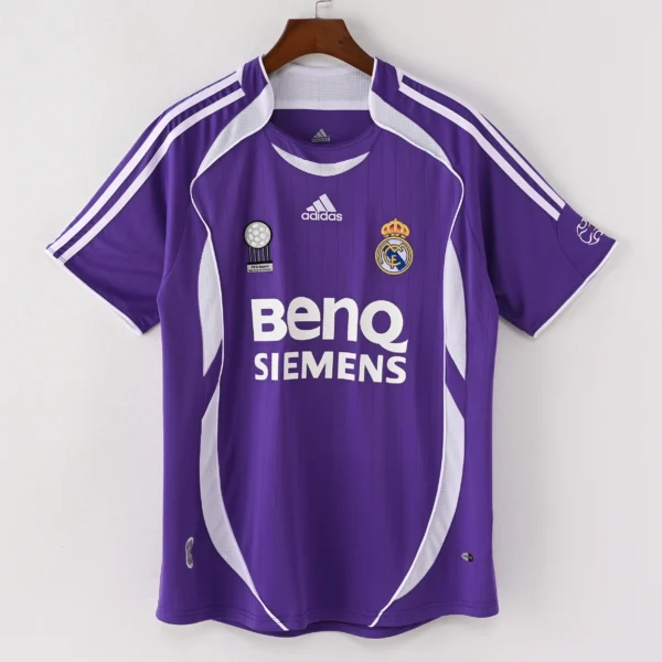 1587bc (566) Retro 2006-2007 Real Madrid Third Jersey